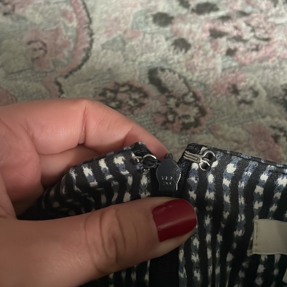 Loft Gingham Patterned Pencil Skirt - Picture 4 of 12